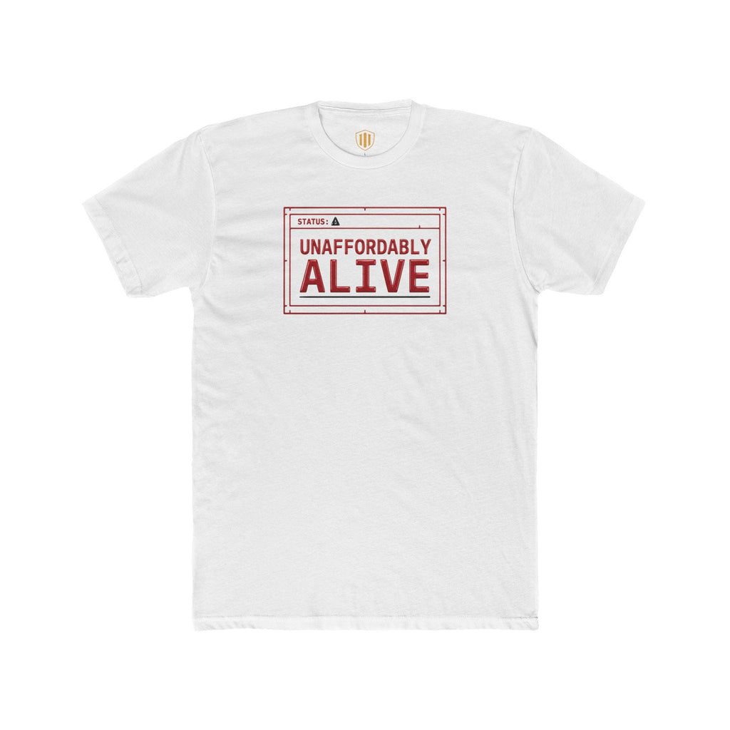 Unaffordably Alive graphic tee | Hard Times Tee