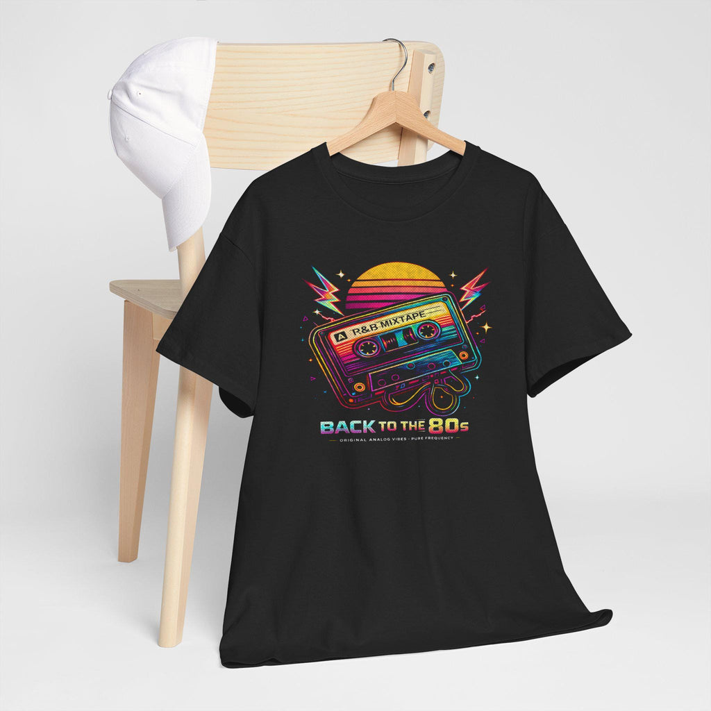 80s Retro Cassette Tape T-Shirt Back to the 80s Vintage Music Tee