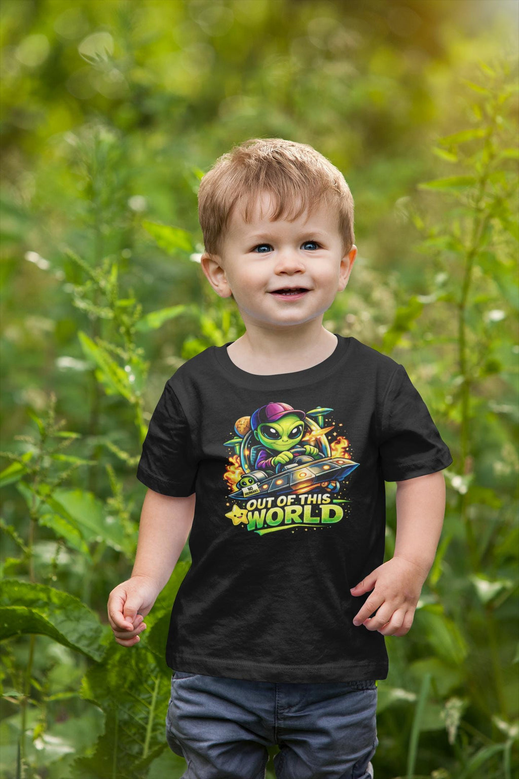 Kids Alien Tee | Explore the World Graphic T-Shirt