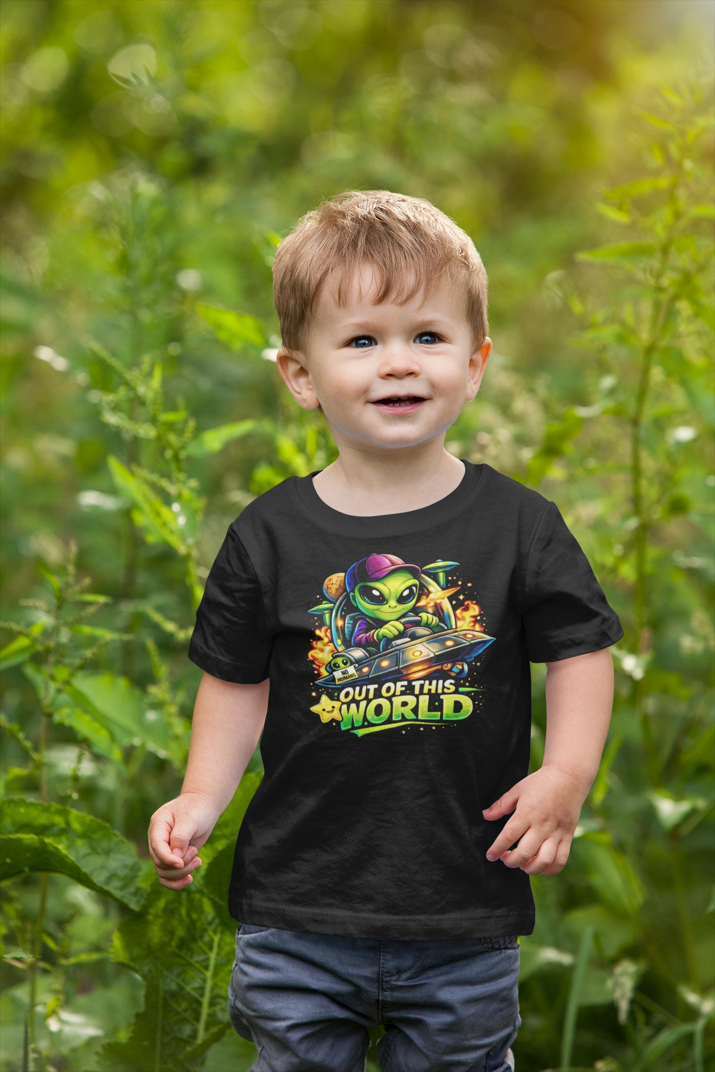 Kids Alien Tee | Explore the World Graphic T-Shirt