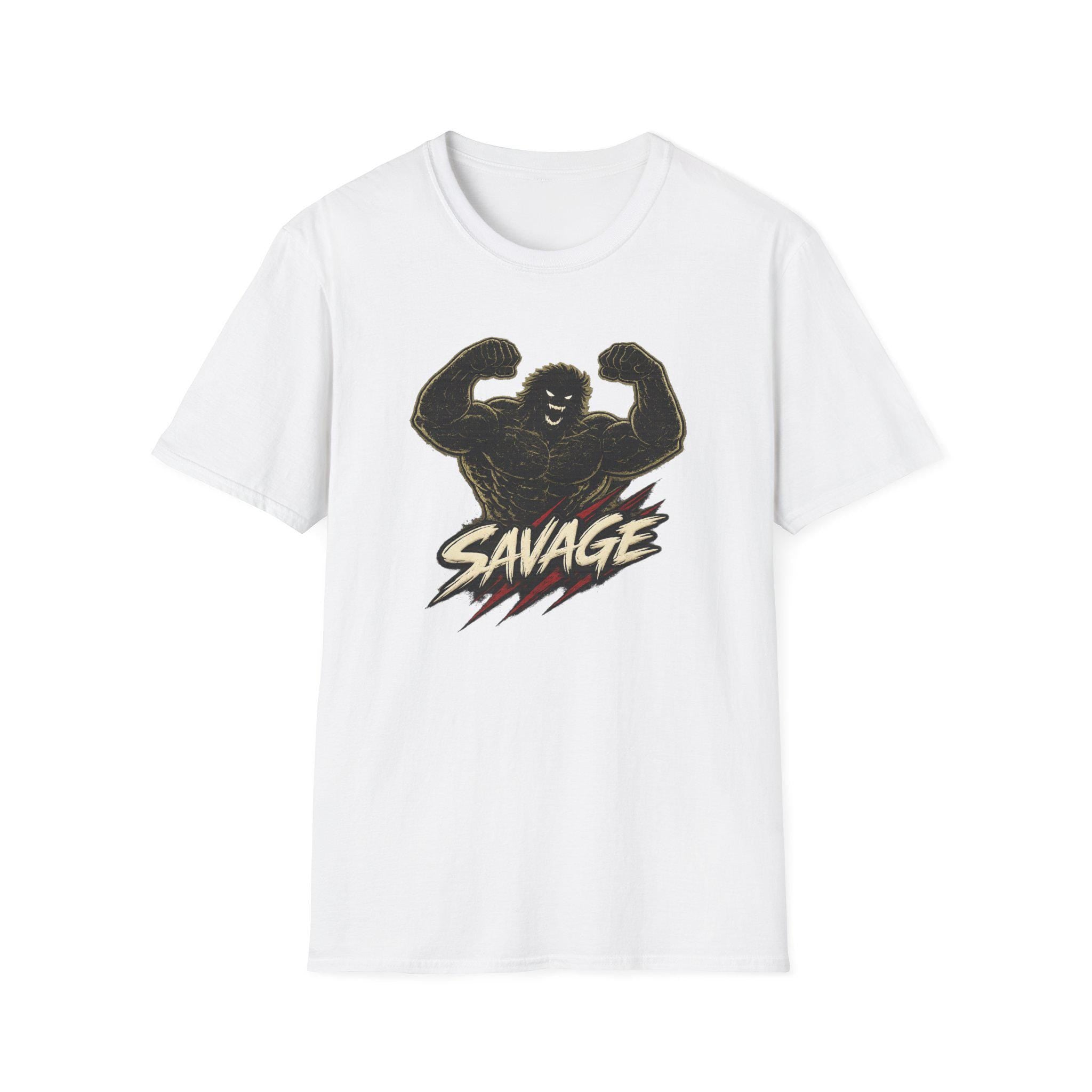 Savage Muscleman graphic T-Shirt
