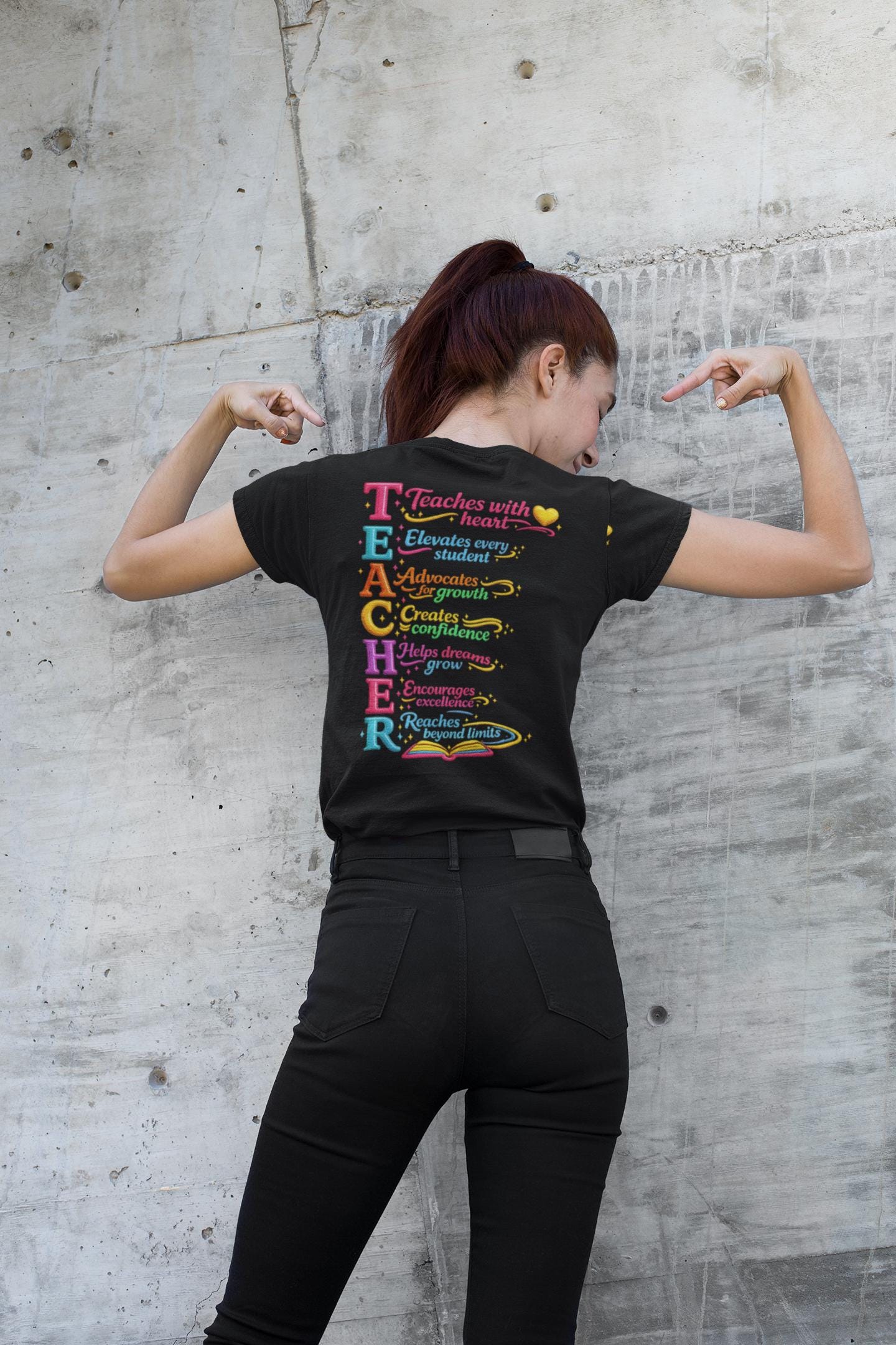 Inspire. Educate. Elevate. T-Shirt | Teacher Motivational Shirt, School Appreciation