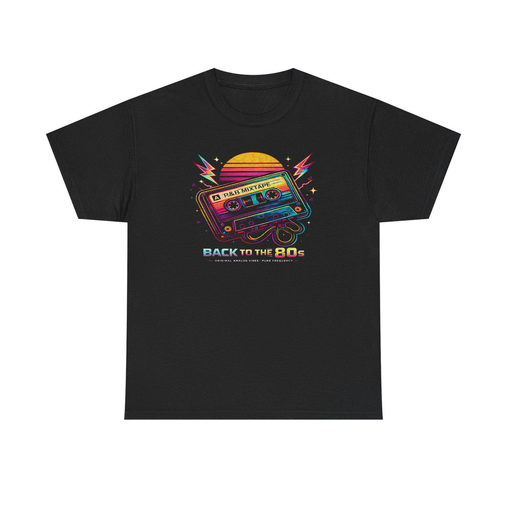 80s Retro Cassette Tape T-Shirt Back to the 80s Vintage Music Tee