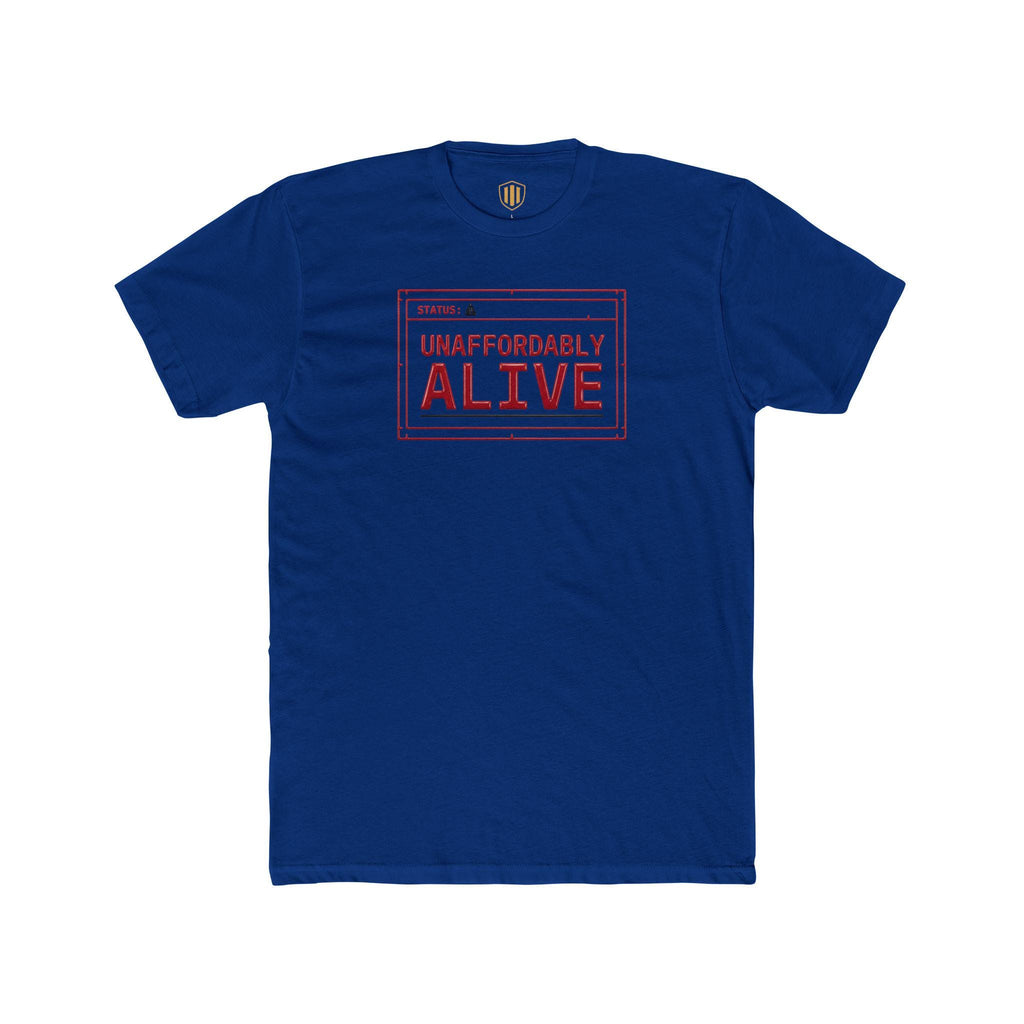 Unaffordably Alive graphic tee | Hard Times Tee
