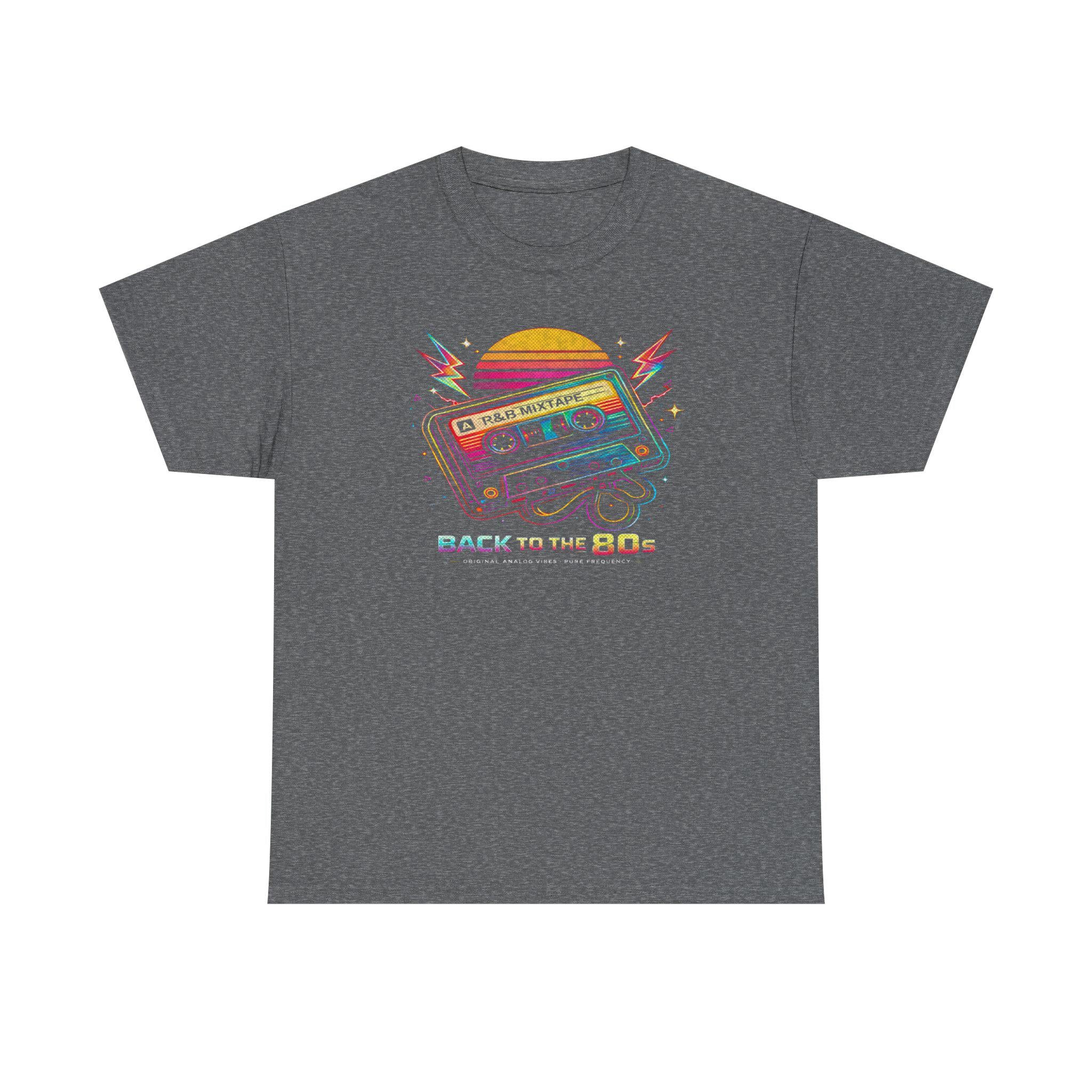 80s Retro Cassette Tape T-Shirt Back to the 80s Vintage Music Tee