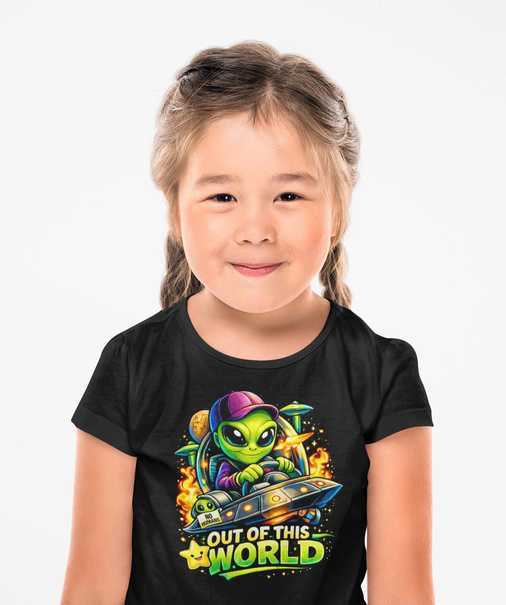 Kids Alien Tee | Explore the World Graphic T-Shirt