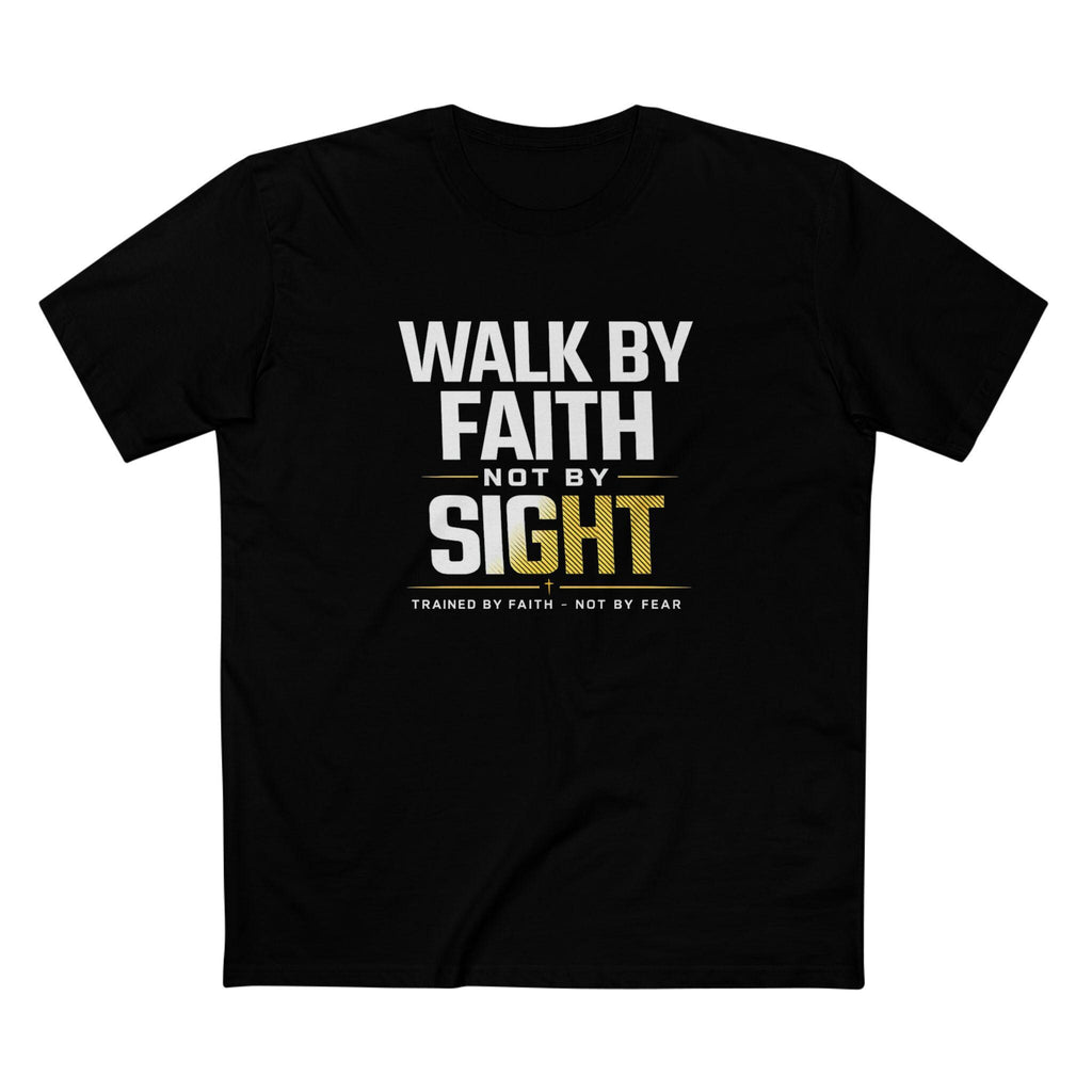 Walk By Faith Not By Sight Christian Tee | Inspirational Shirt