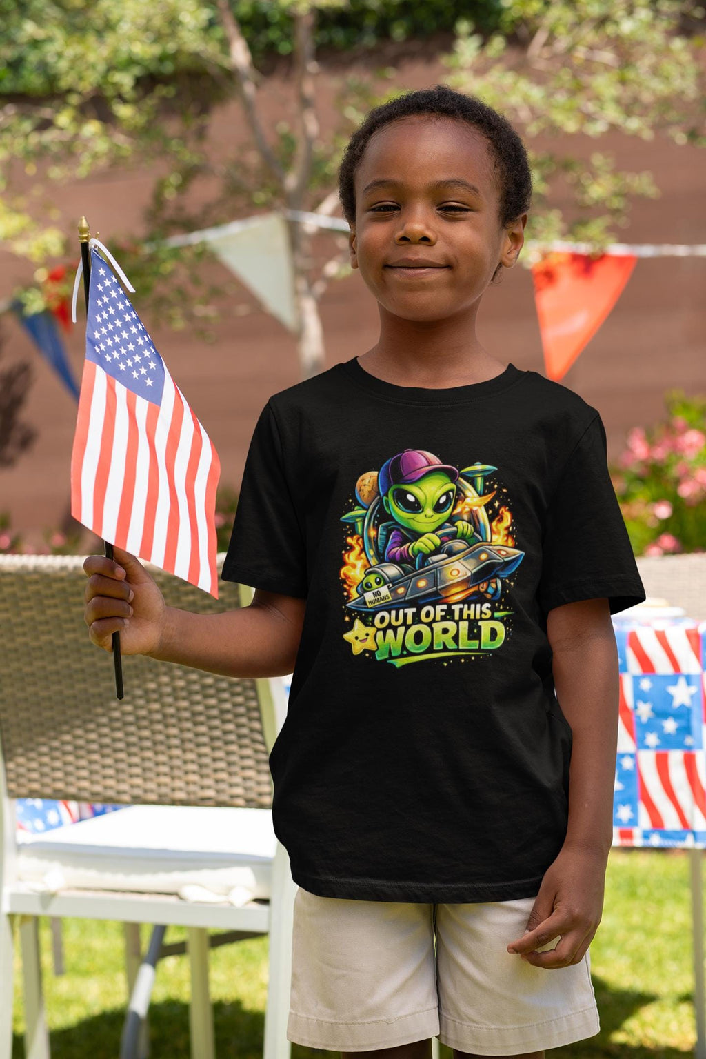 Kids Alien Tee | Explore the World Graphic T-Shirt
