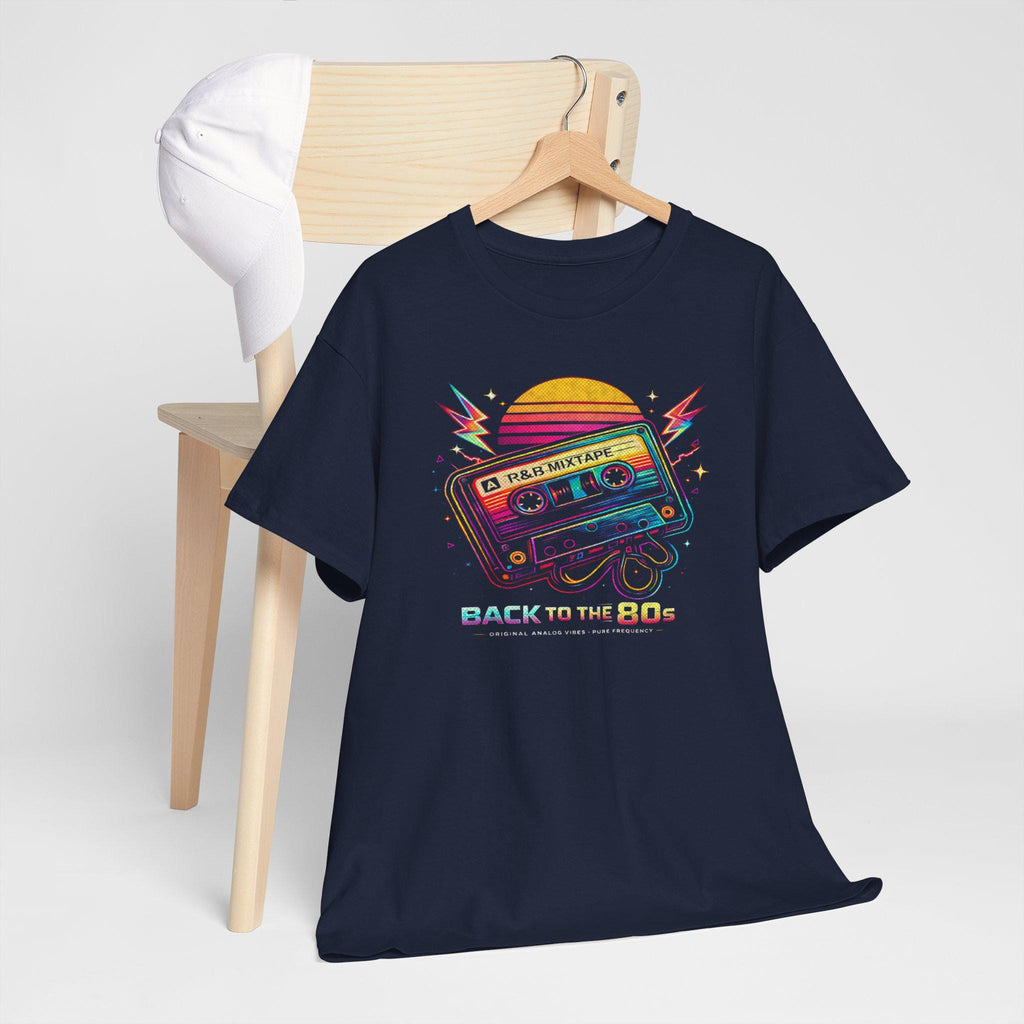 80s Retro Cassette Tape T-Shirt Back to the 80s Vintage Music Tee