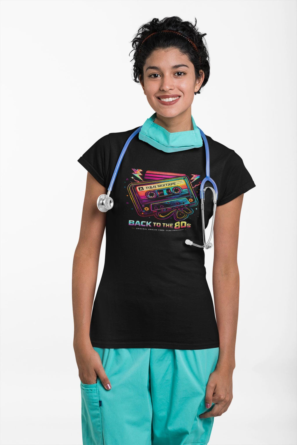 80s Retro Cassette Tape T-Shirt Back to the 80s Vintage Music Tee