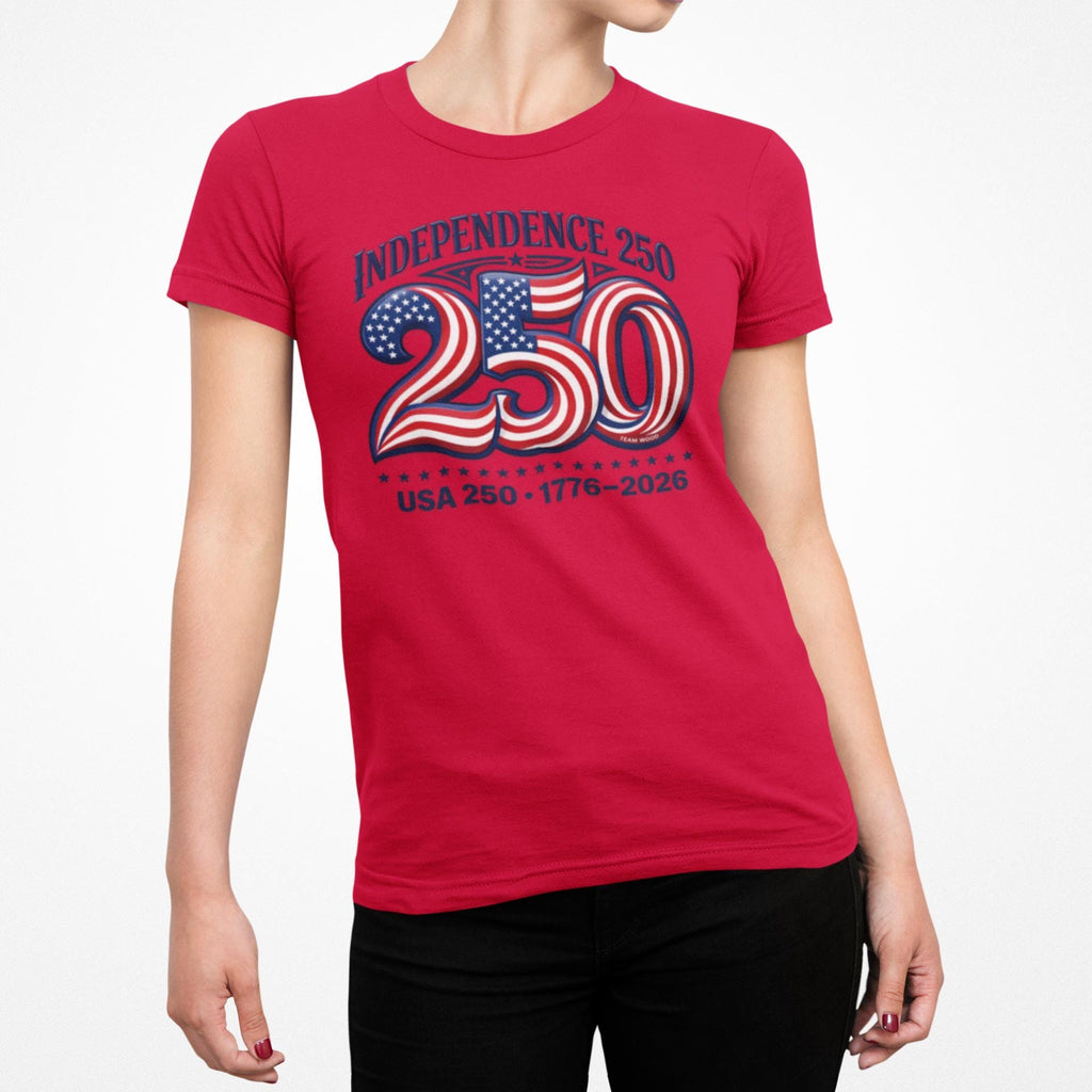 Independence 250 USA 1776-2026 T-Shirt | 250th Anniversary Patriotic Tee