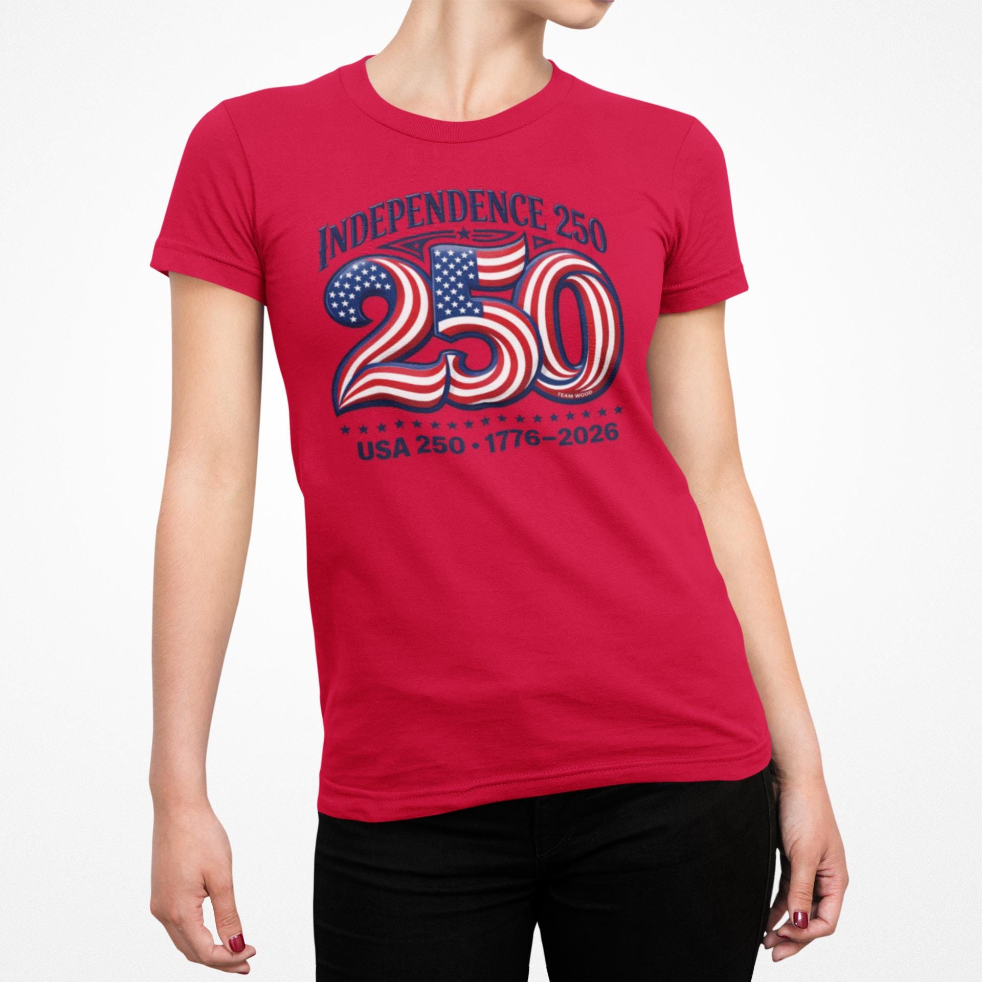 Independence 250 USA 1776-2026 T-Shirt | 250th Anniversary Patriotic Tee