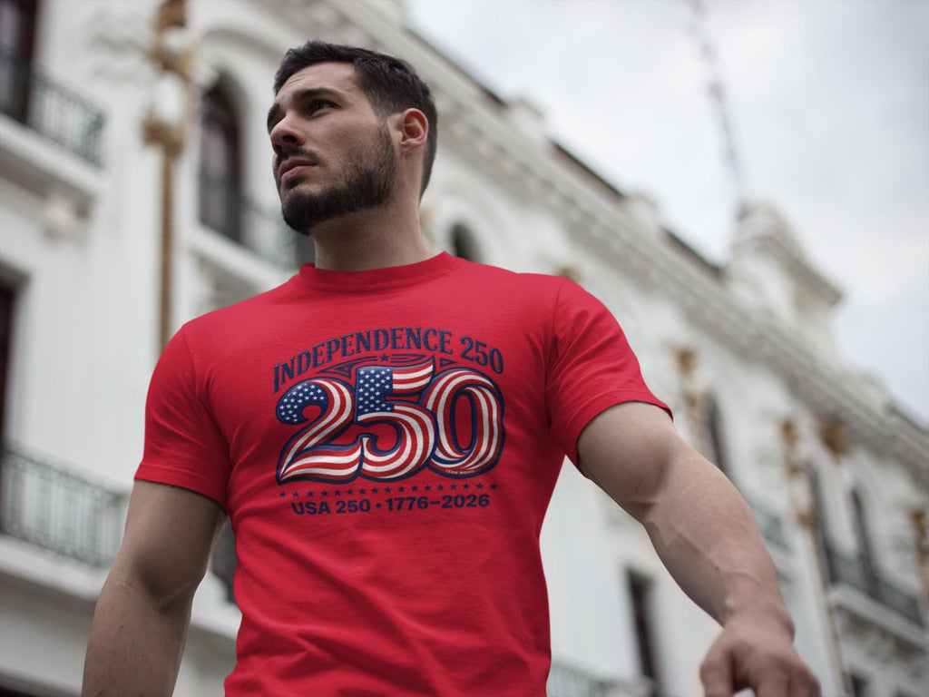 Independence 250 USA 1776-2026 T-Shirt | 250th Anniversary Patriotic Tee