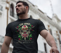 Stay Armed Skull with Roses T-Shirt | Day of the Dead floral pistol design