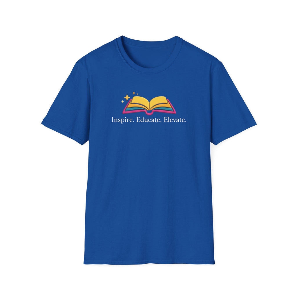 Inspire. Educate. Elevate. T-Shirt | Teacher Motivational Shirt, School Appreciation