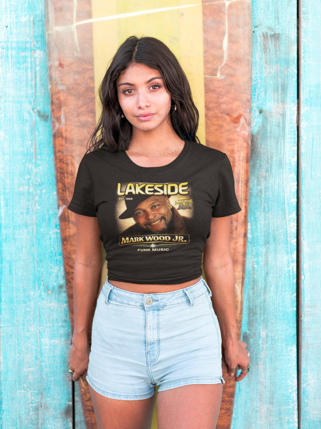 Vintage Lakeside Funk Music Long Sleeve Tee