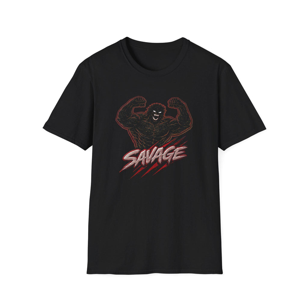 Savage Muscleman graphic T-Shirt
