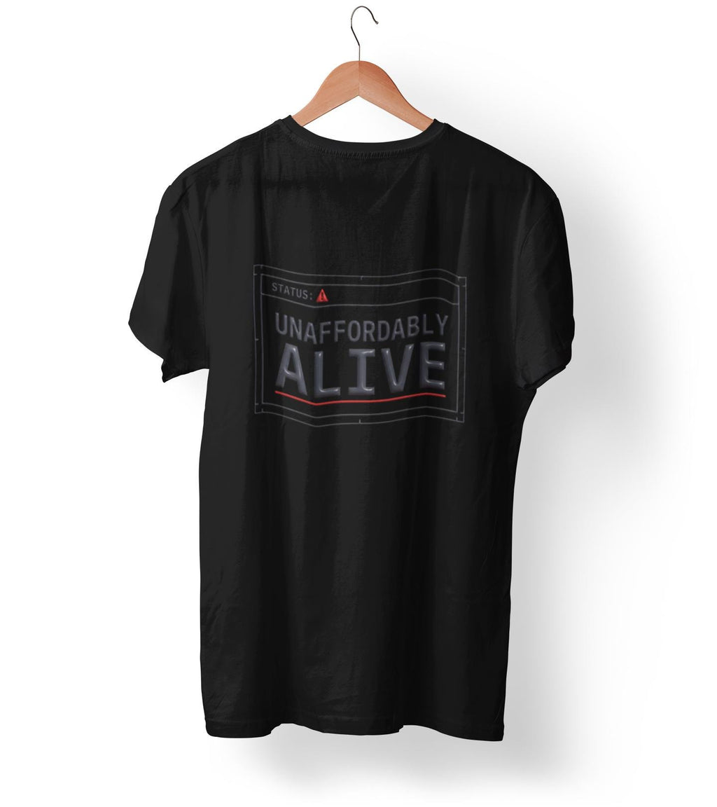 Unaffordably Alive graphic tee | Hard Times Tee