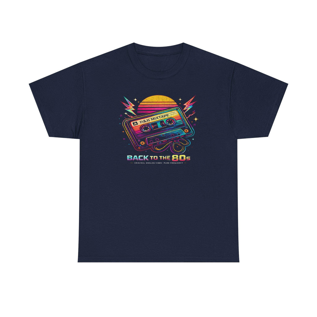 80s Retro Cassette Tape T-Shirt Back to the 80s Vintage Music Tee