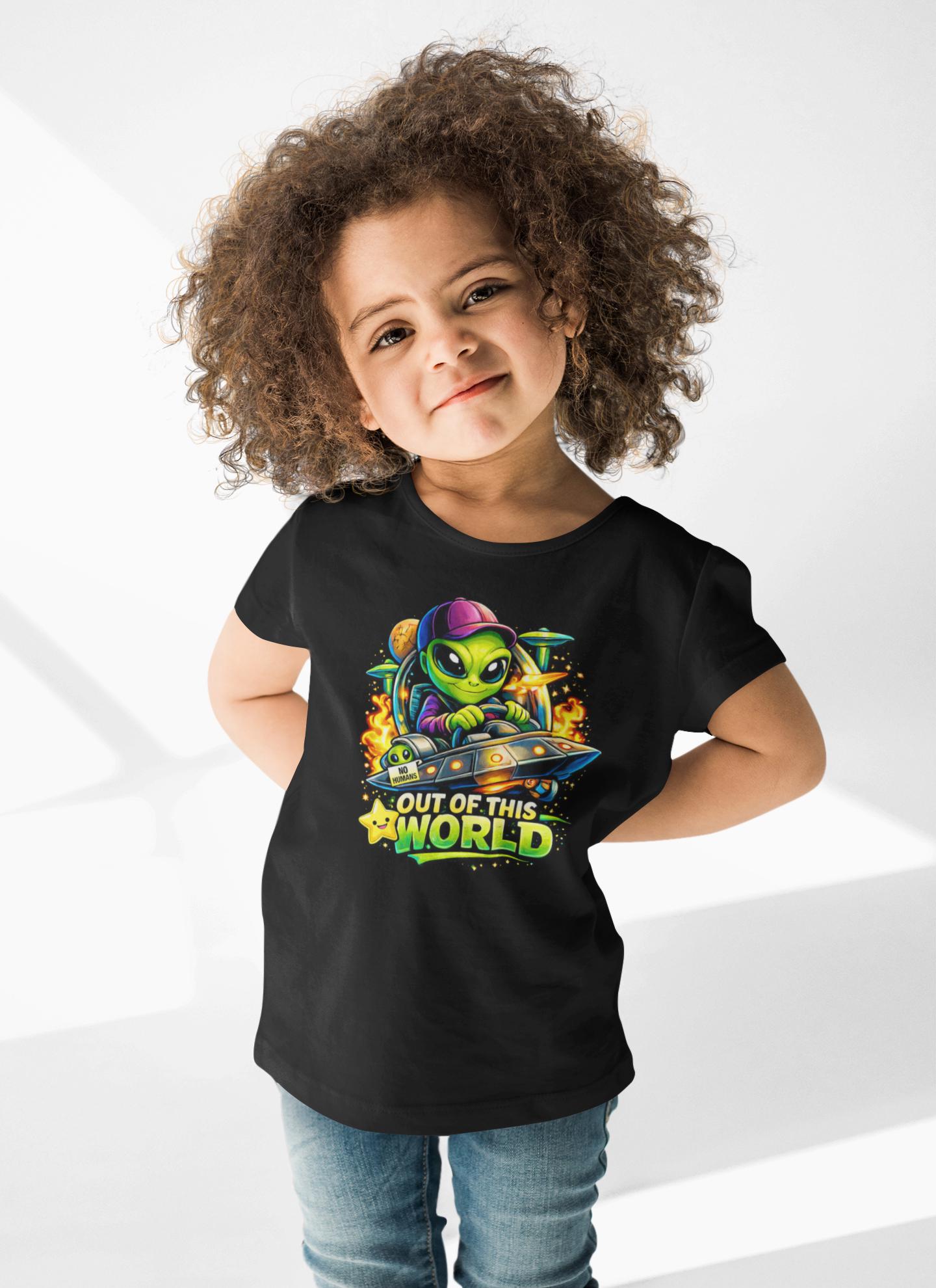 Kids Alien Tee | Explore the World Graphic T-Shirt