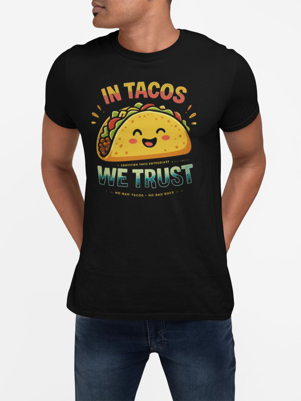 In Tacos We Trust Tee | Taco Graphic Shirt, Foodie Tee