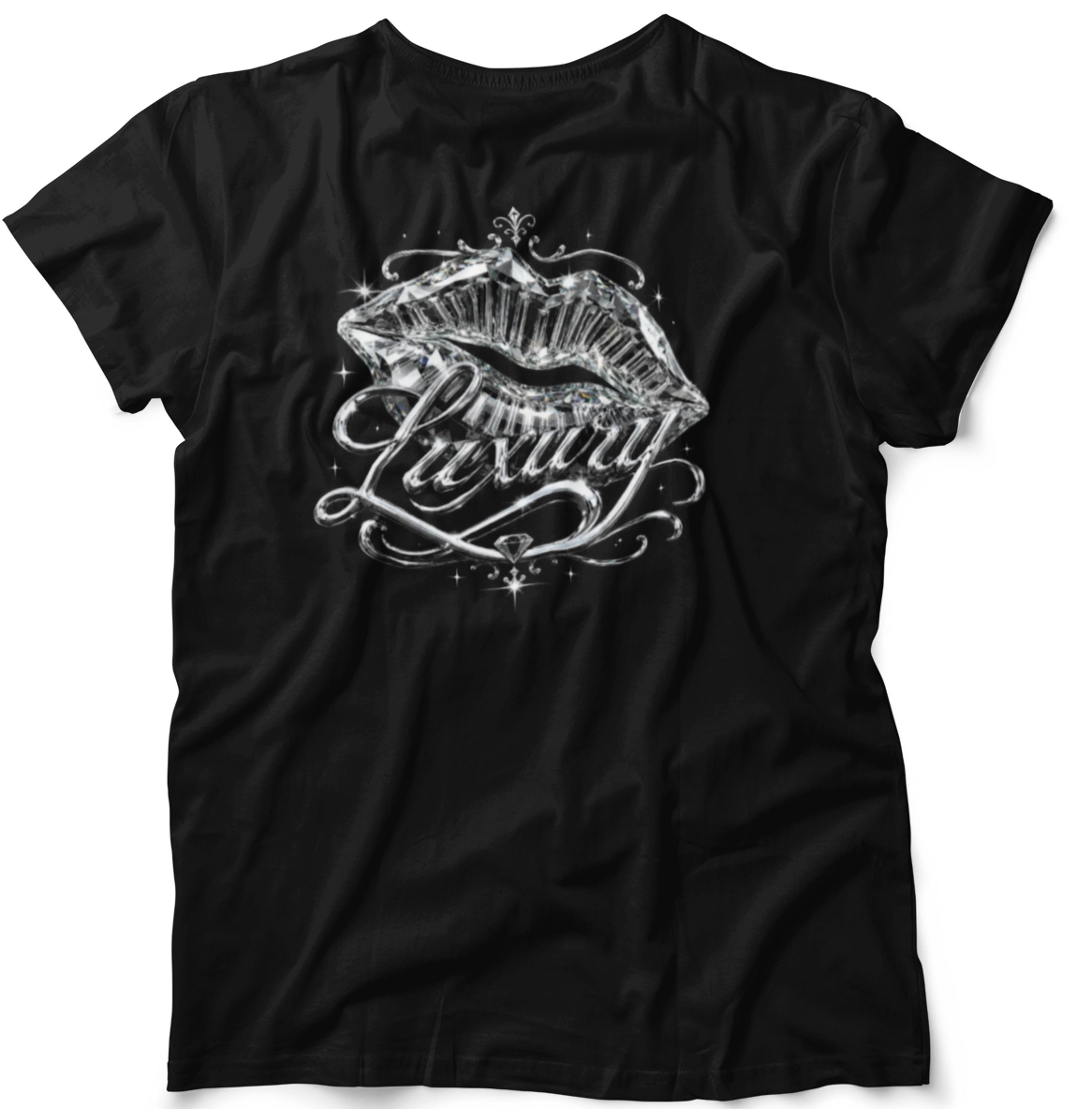 Luxury Glitter Lip Graphic Tee