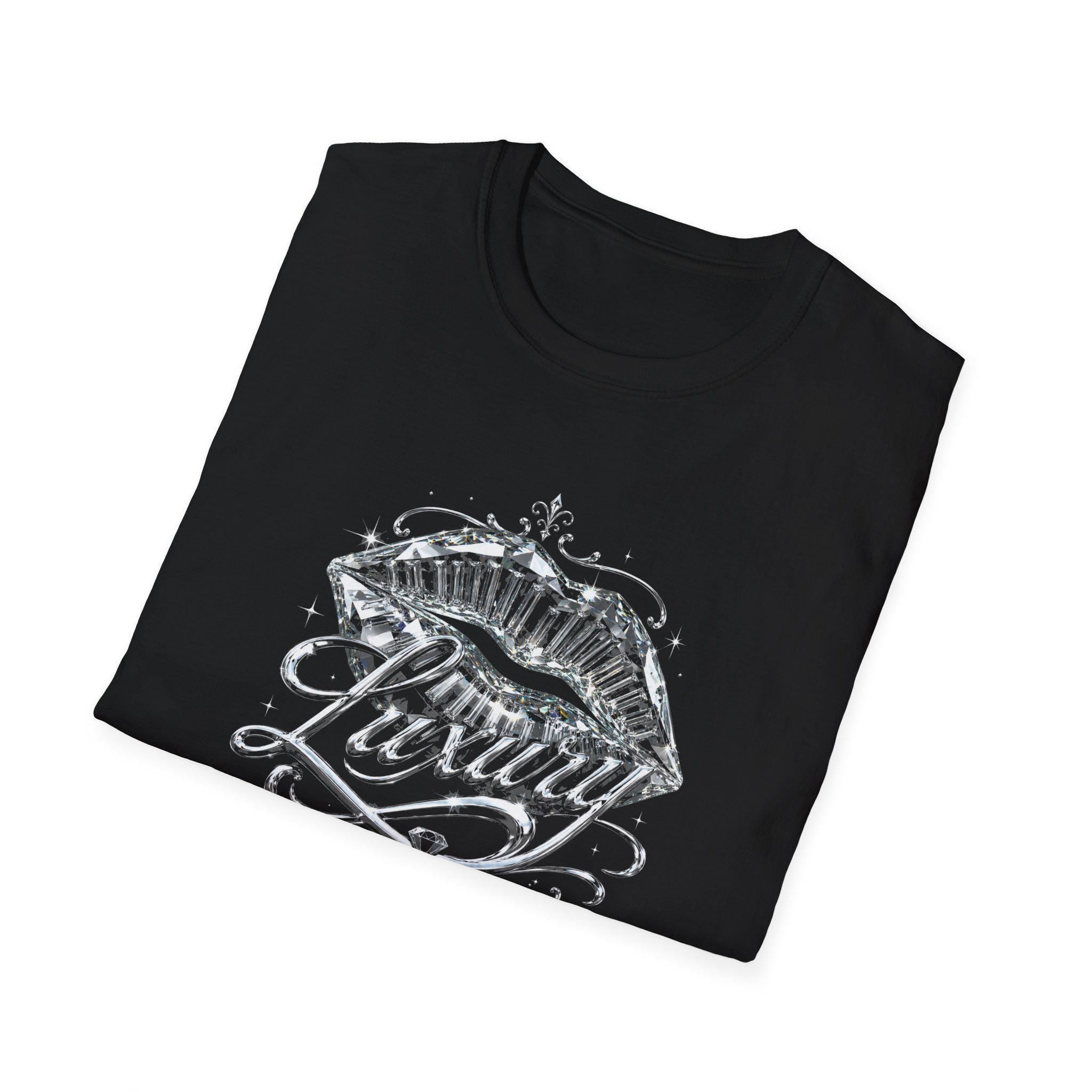 Luxury Glitter Lip Graphic Tee