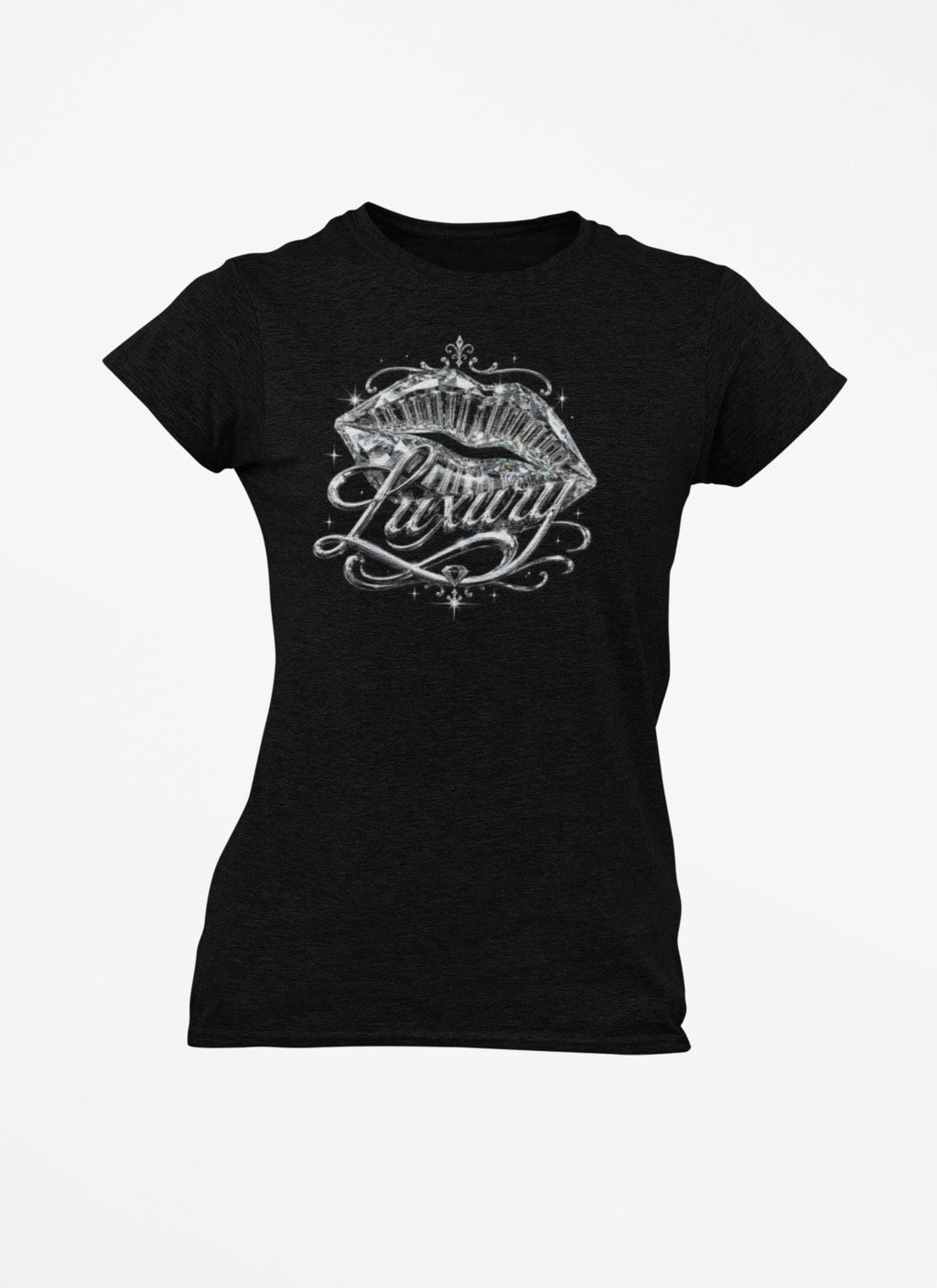 Luxury Glitter Lip Graphic Tee